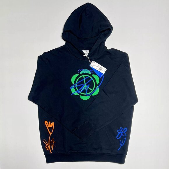 adidas Other - Adidas X Sean Wotherspoon Superturf Hoodie Men Sz: L Black Multicolor HI…